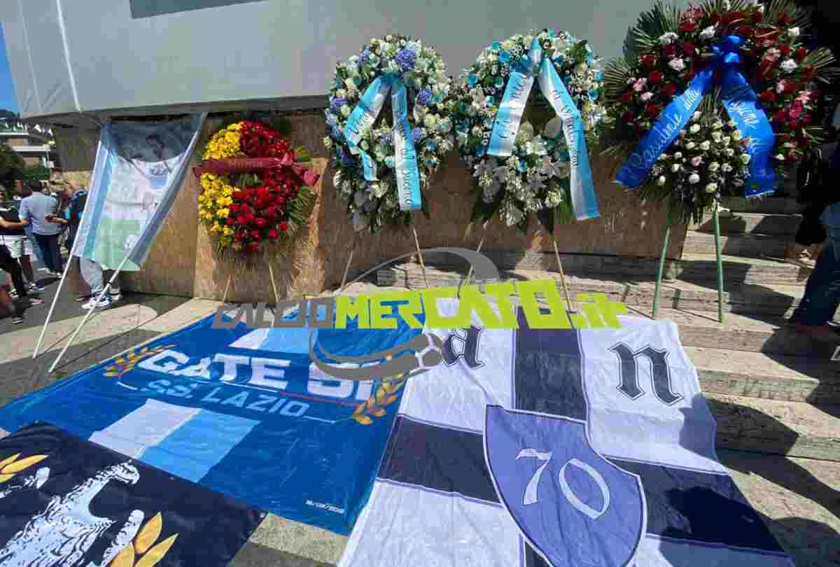 Lazio, i funerali di Vincenzo D'Amico