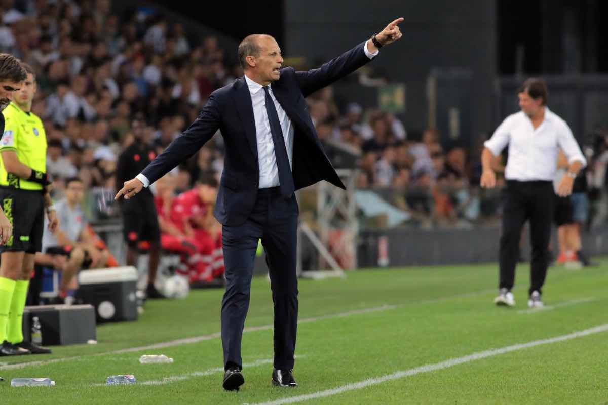 Allegri su Udinese-Juventus