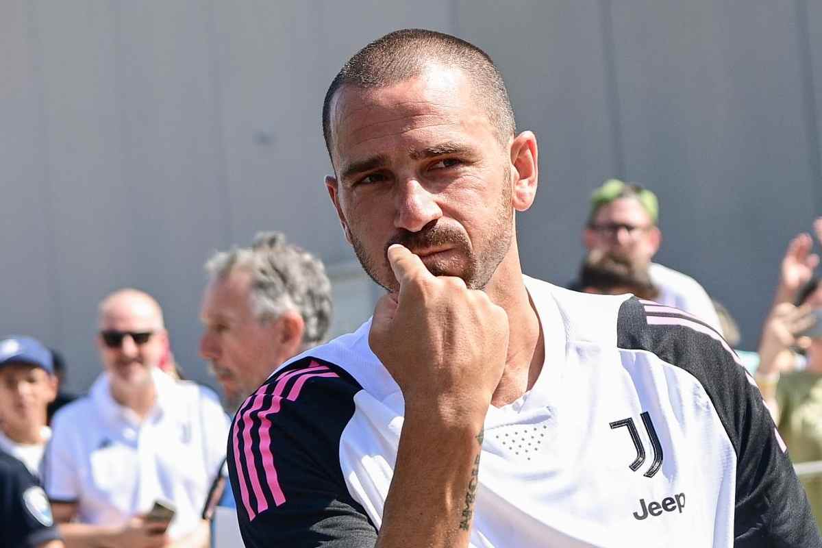 Bonucci Juventus messaggio social Allegri