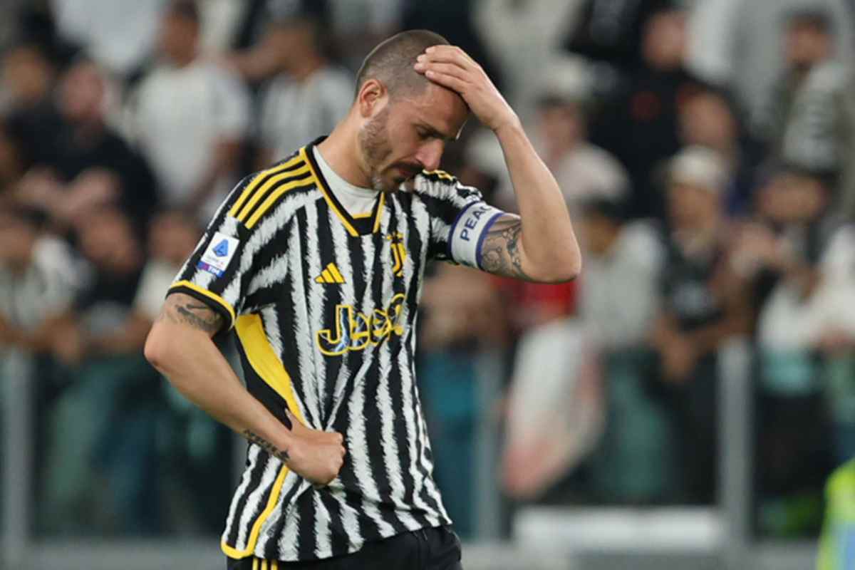 Bonucci Juventus messaggio social Allegri