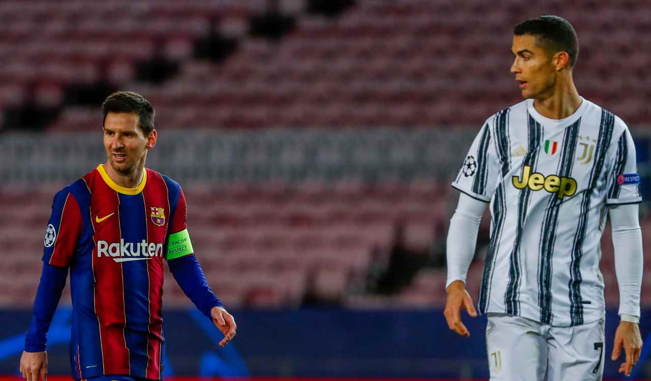 Cristiano Ronaldo e Messi