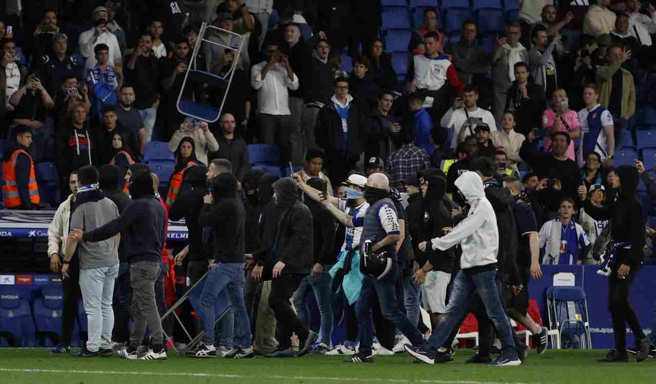 I tifosi dell'Espanyol 