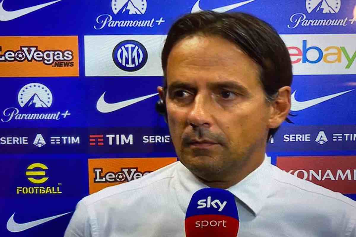 Inzaghi post Inter-Monza