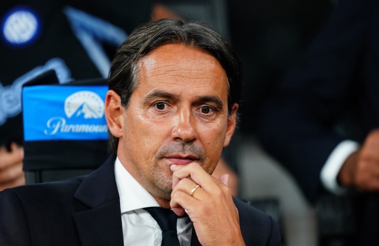 Inzaghi pensieroso