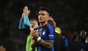 Inzaghi e Lautaro dopo la vittoria sul Psg