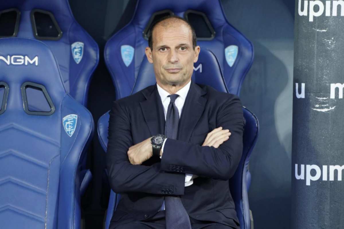 Allegri in panchina