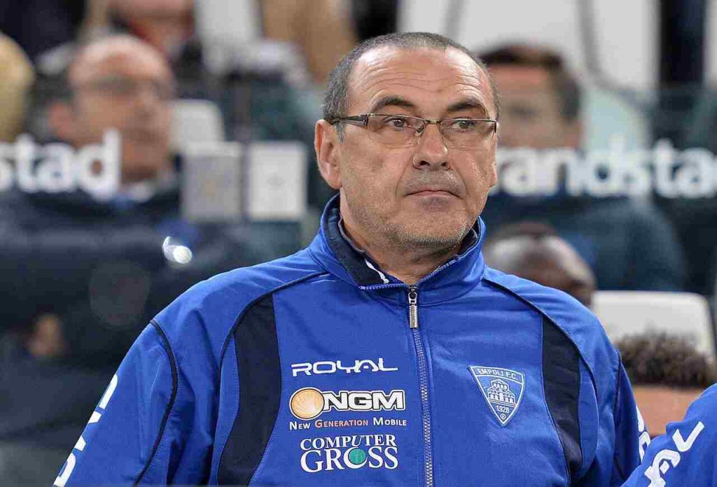 Maurizio Sarri ai tempi della panchina dell'Empoli