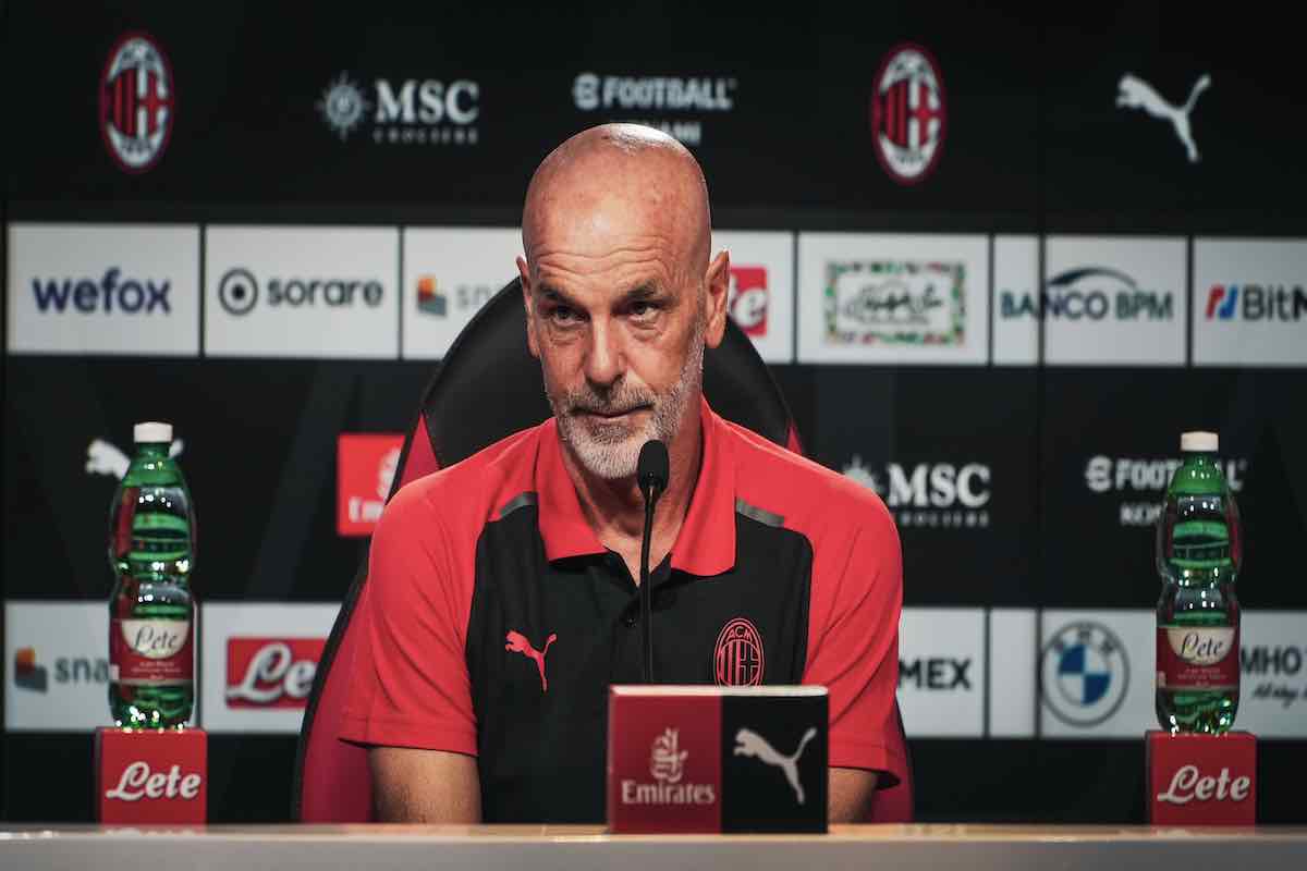 Milan, conferenza Pioli