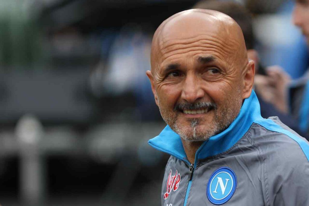 Spalletti durante la felice esperienza alla guida del Napoli