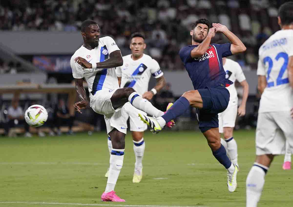 Psg-Inter: tifosi contro Thuram