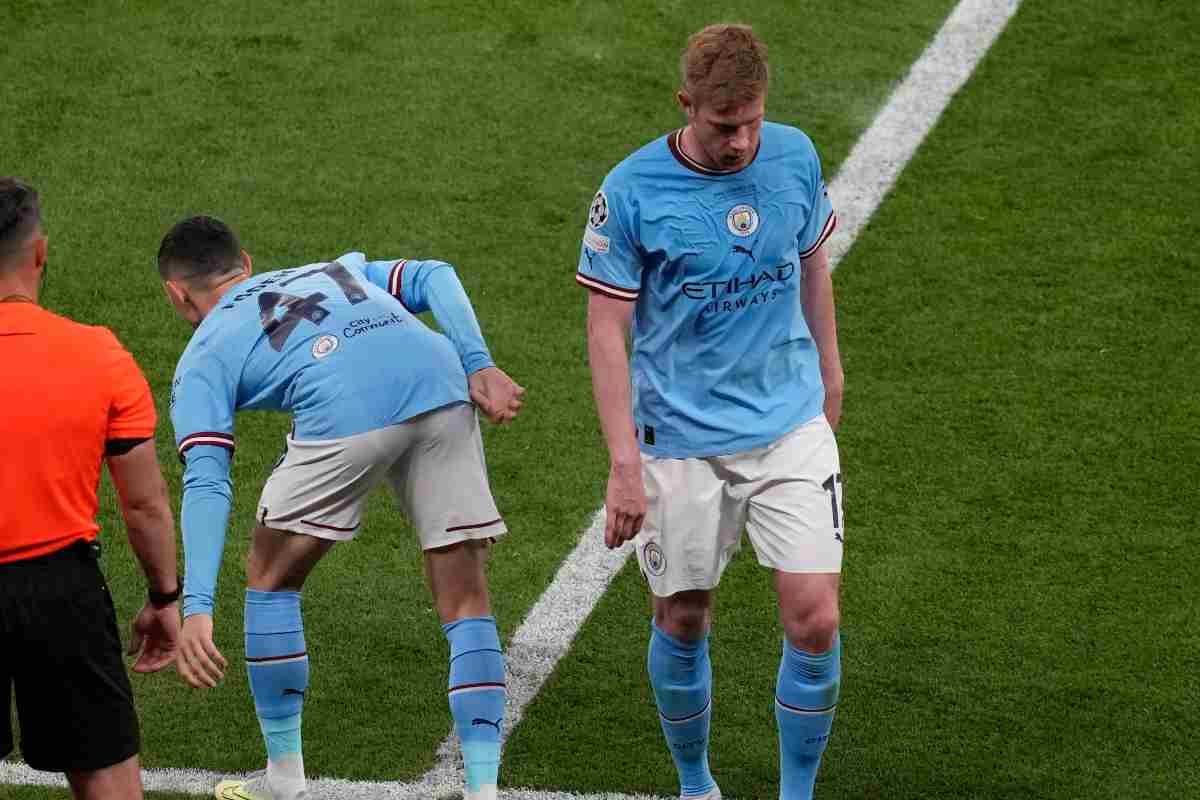 De Bruyne fuori 4 mesi: il City individua il sostituto