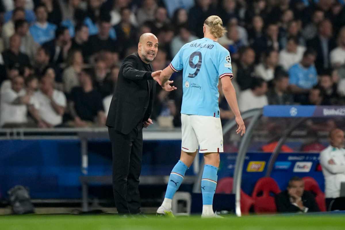 Scontro Guardiola-Haaland, i dettagli