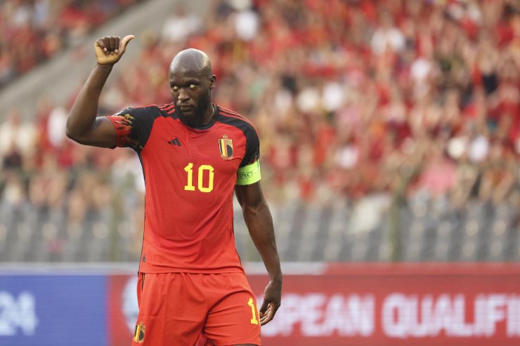 Lukaku con il Belgio