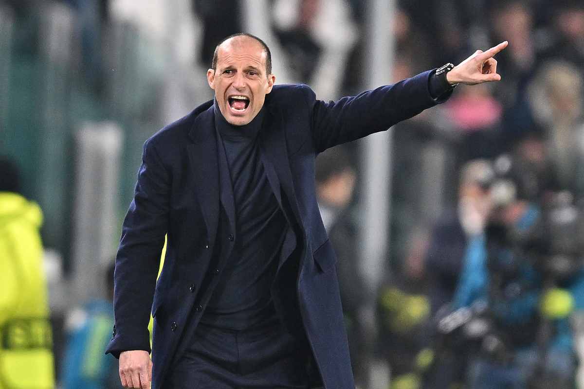 Massimiliano Allegri è furioso