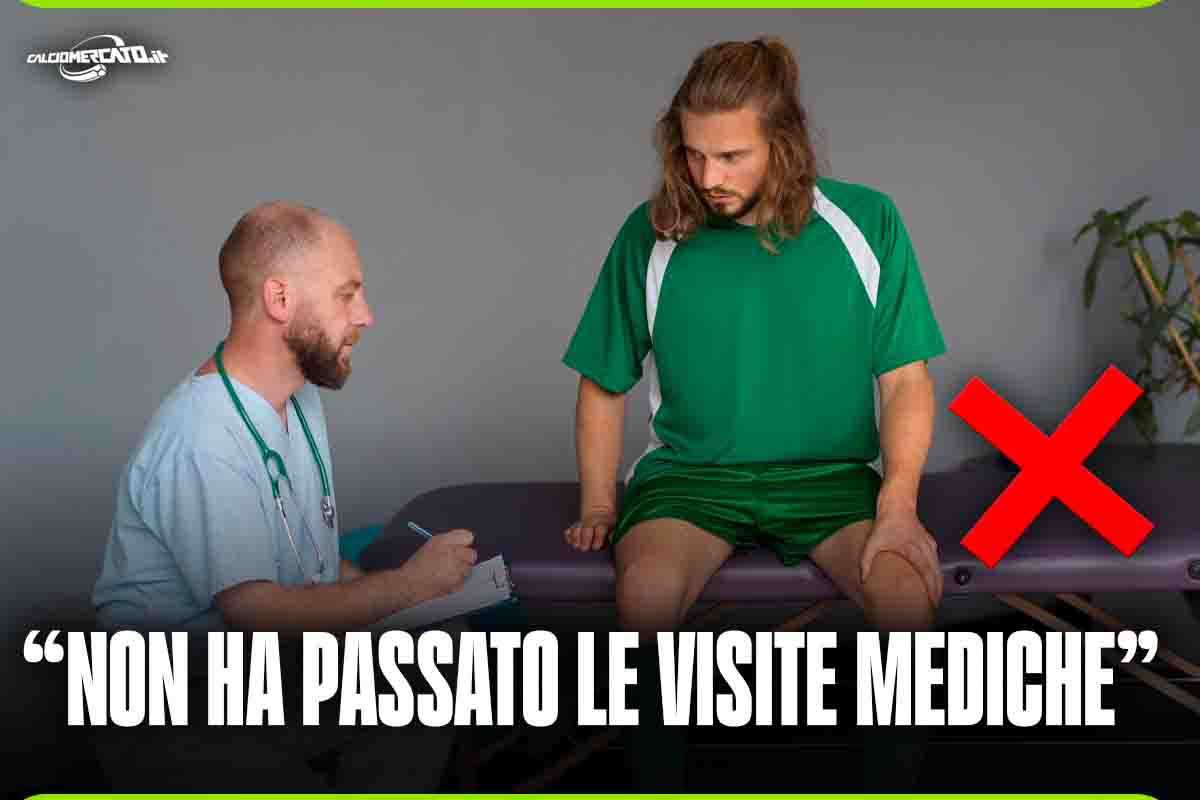 non ha passato visite mediche