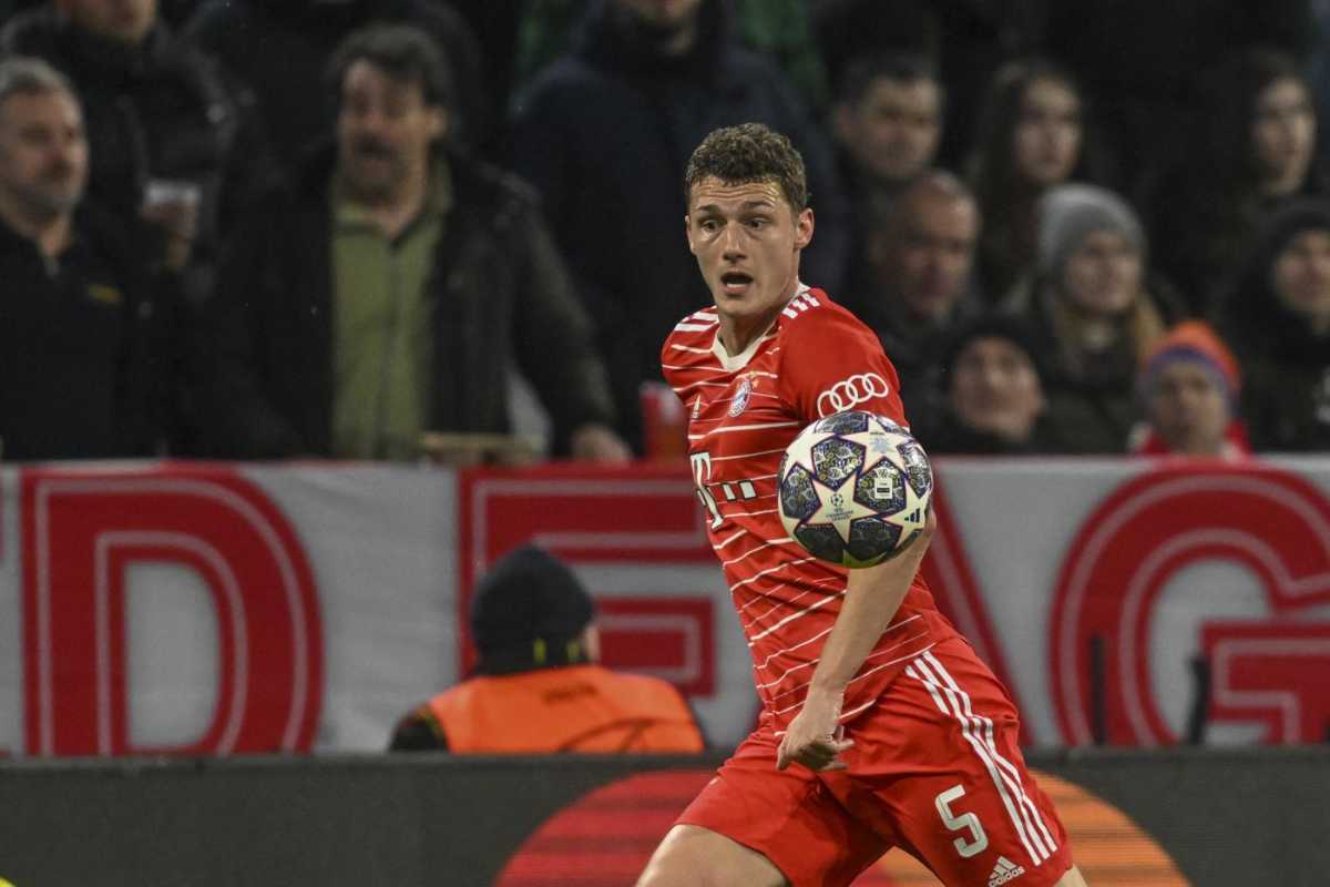 Pavard in azione col Bayern Monaco