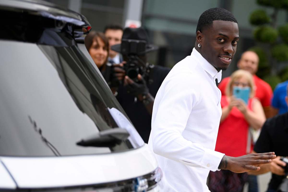 Timothy Weah nel giorno dell'arrivo al J-Medical