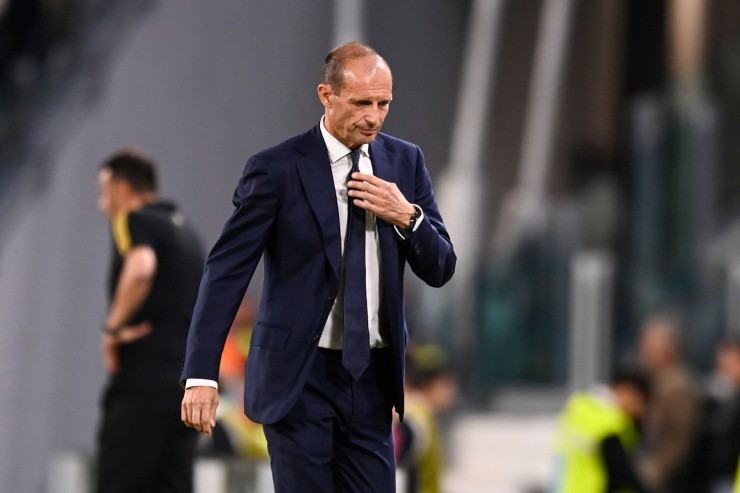 Allegri in panchina