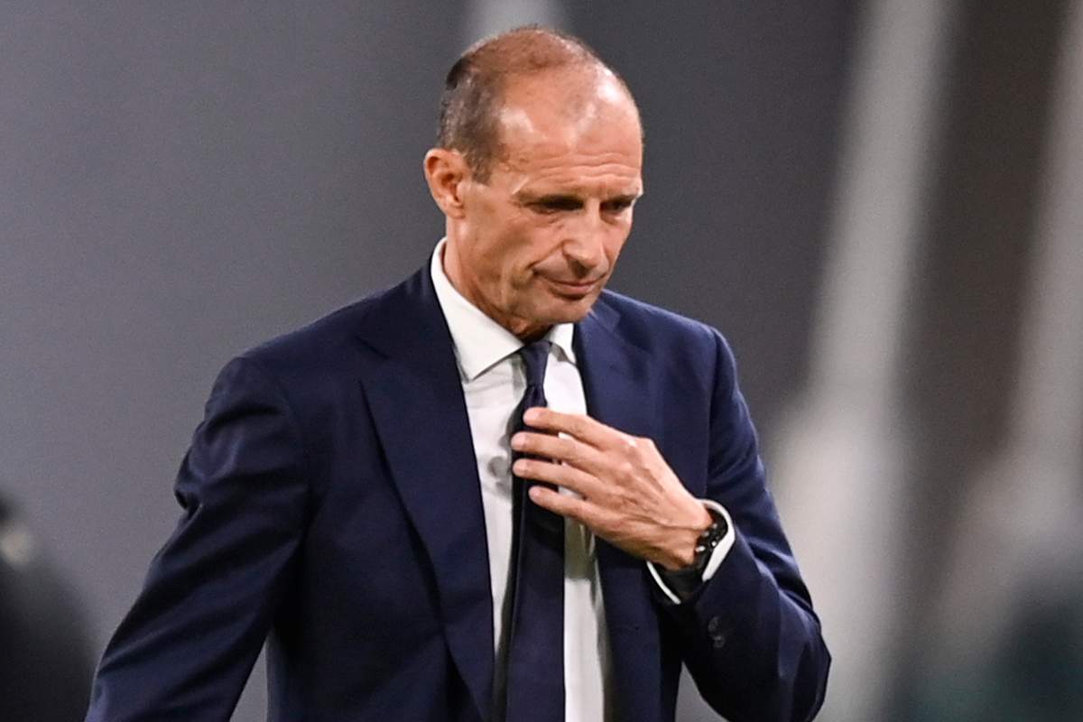 Juventus-Lecce Allegri bufera social