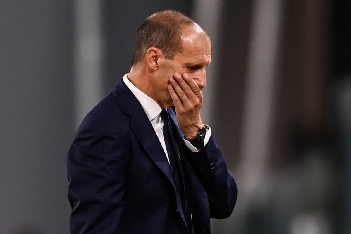 Juventus-Lecce Allegri bufera social