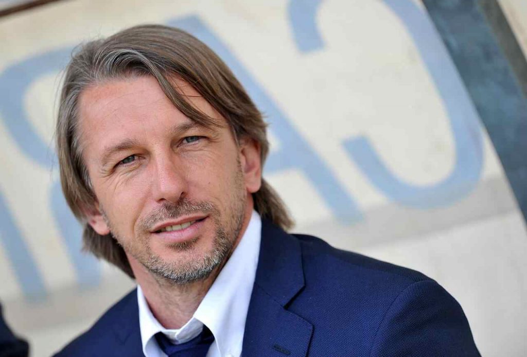 Stefano Vecchi ai tempi della panchina delle giovanili dell'Inter