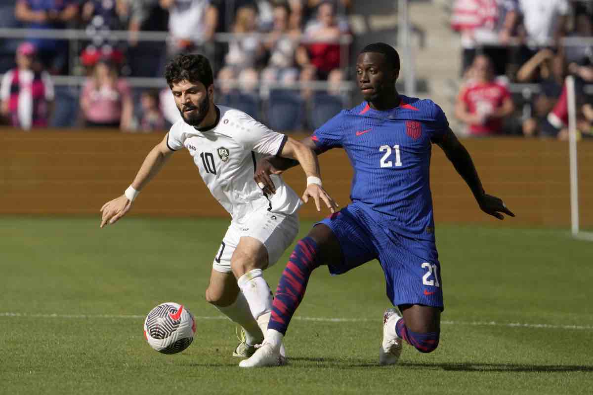 Timothy Weah con gli USA