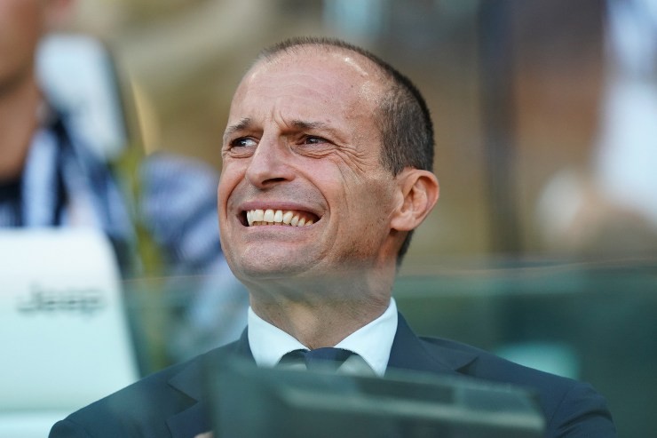 Allegri sorride