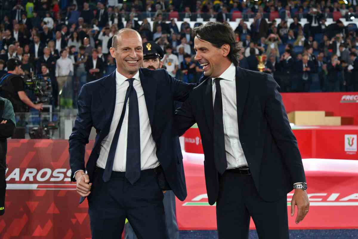 Allegri e Inzaghi si salutano