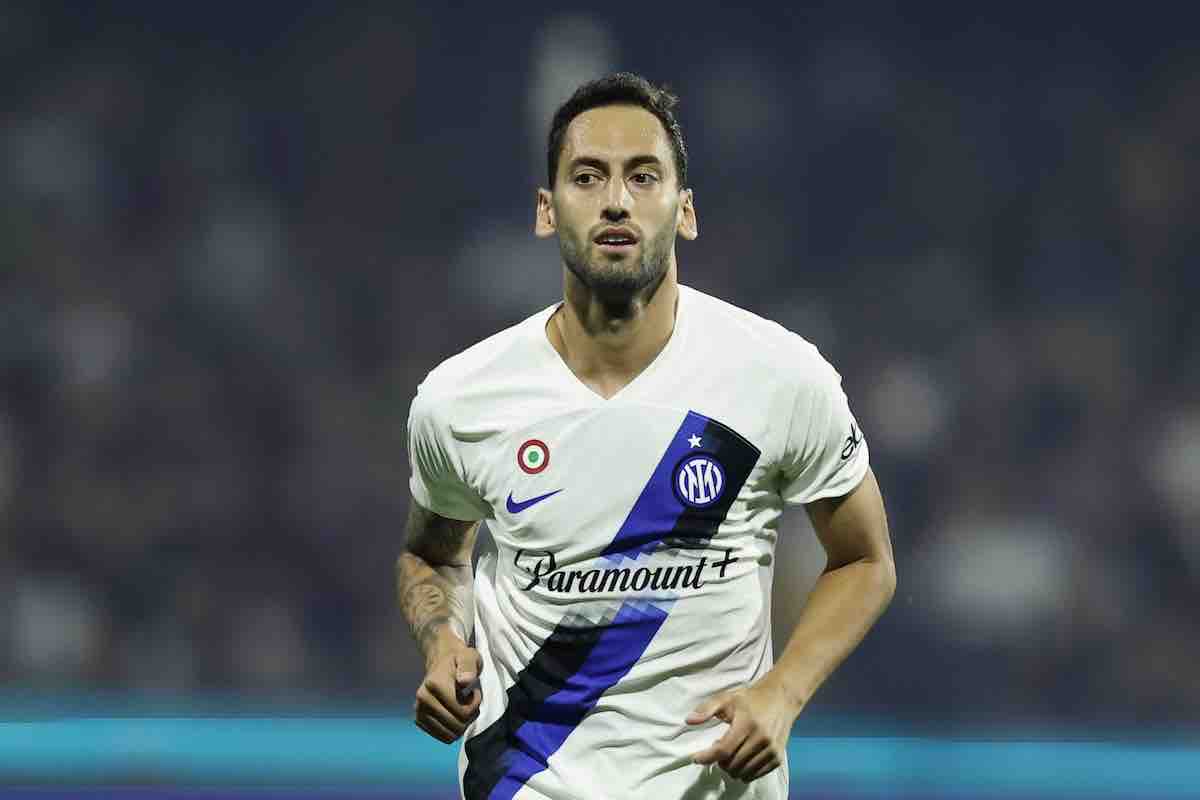 Inter-Benfica, Calhanoglu in conferenza