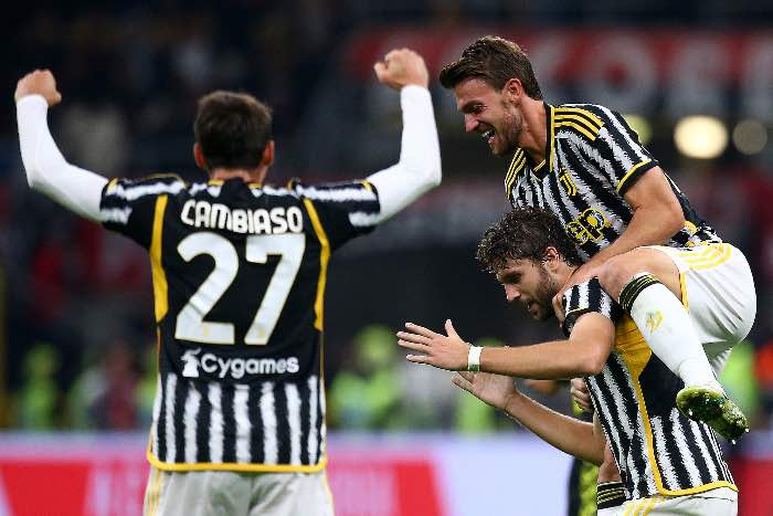 Cambiaso, Locatelli e Rugani