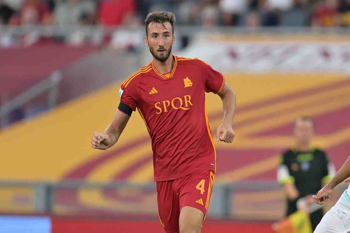 Inter-Roma, conferenza Cristante