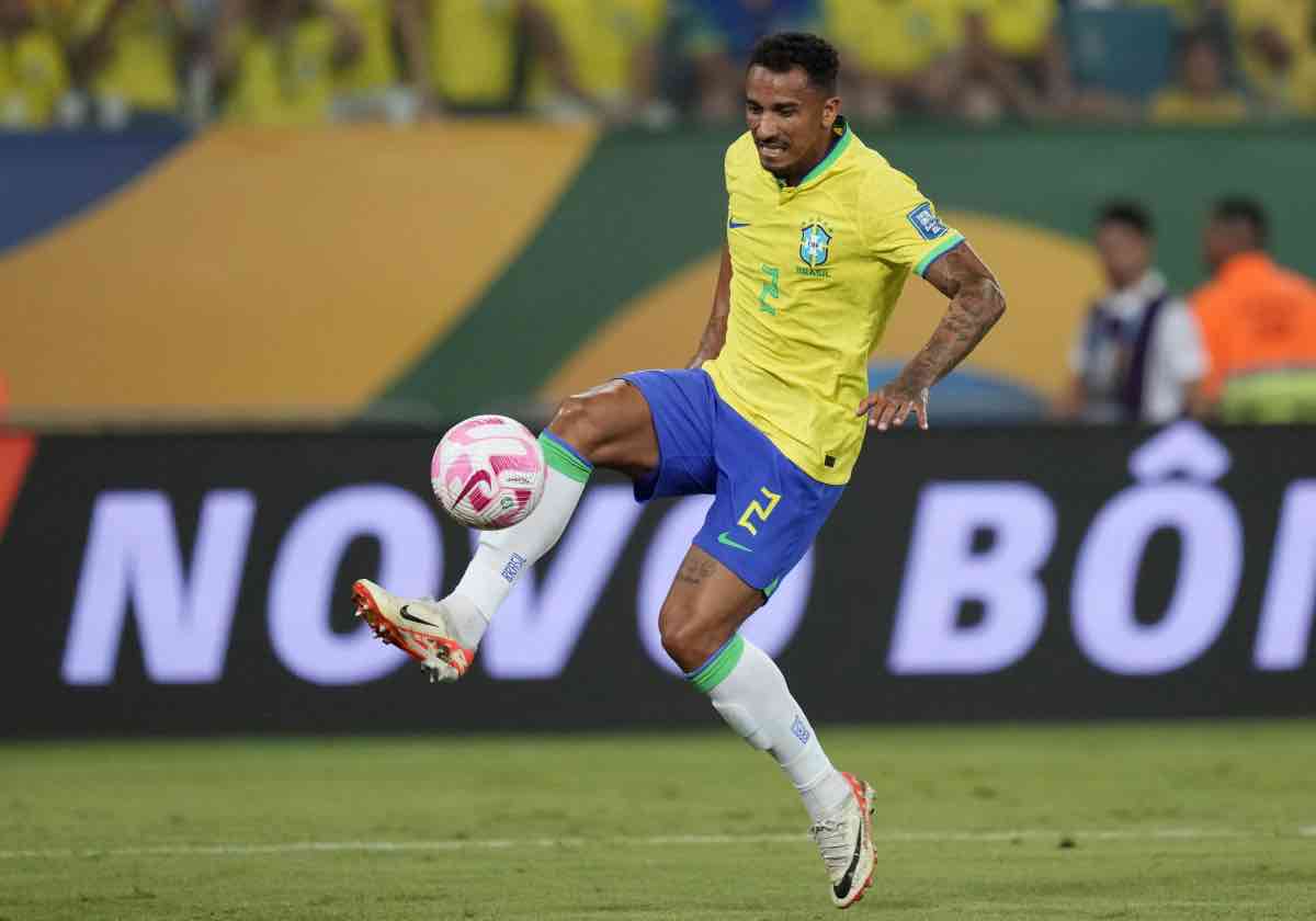 Danilo Luiz Da Silva col Brasile
