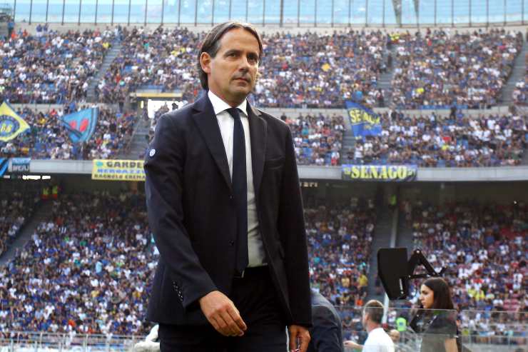 Inzaghi durante Inter-Bologna