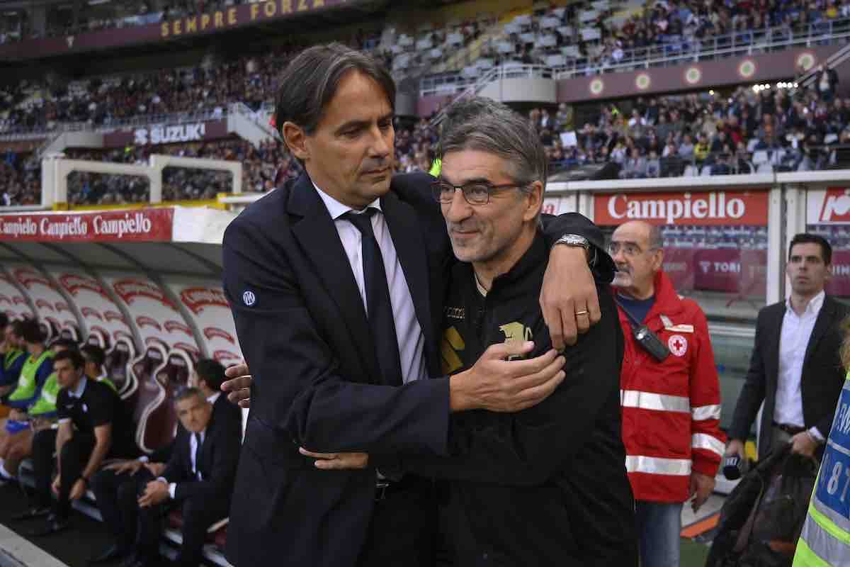 Torino-Inter, il gesto di Inzaghi