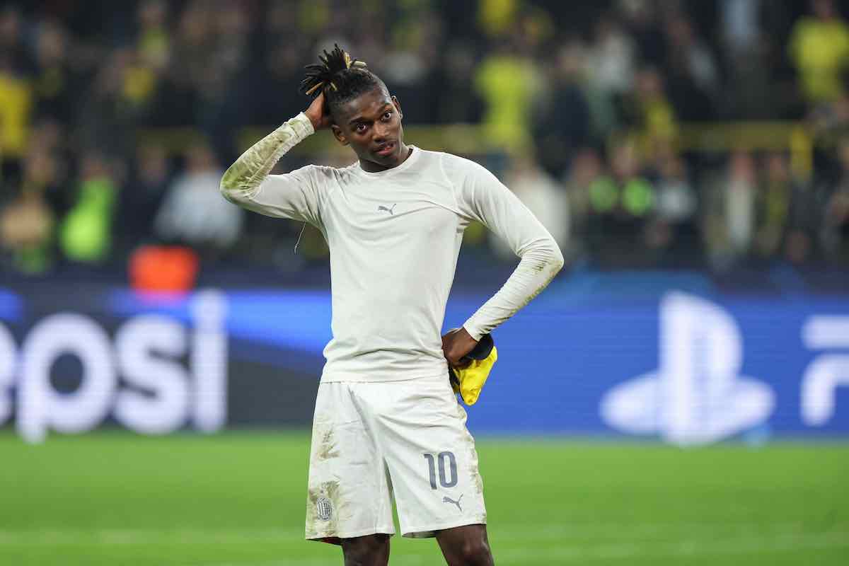 Borussia-Milan: Leao migliore in campo per la UEFA