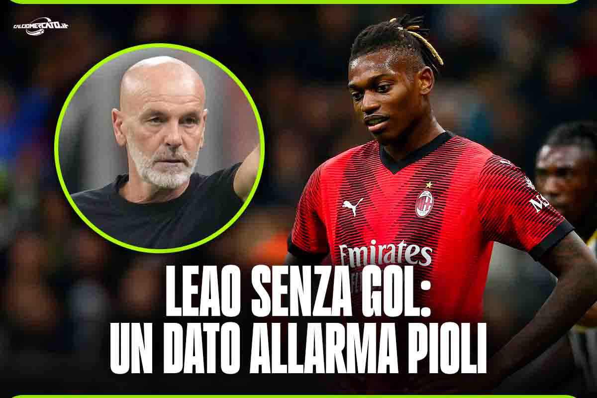 Leao senza gol