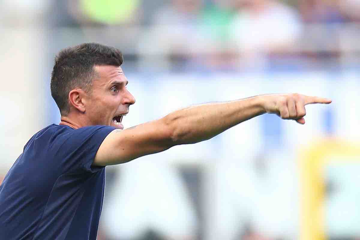 Inter-Bologna, la reazione di Thiago Motta