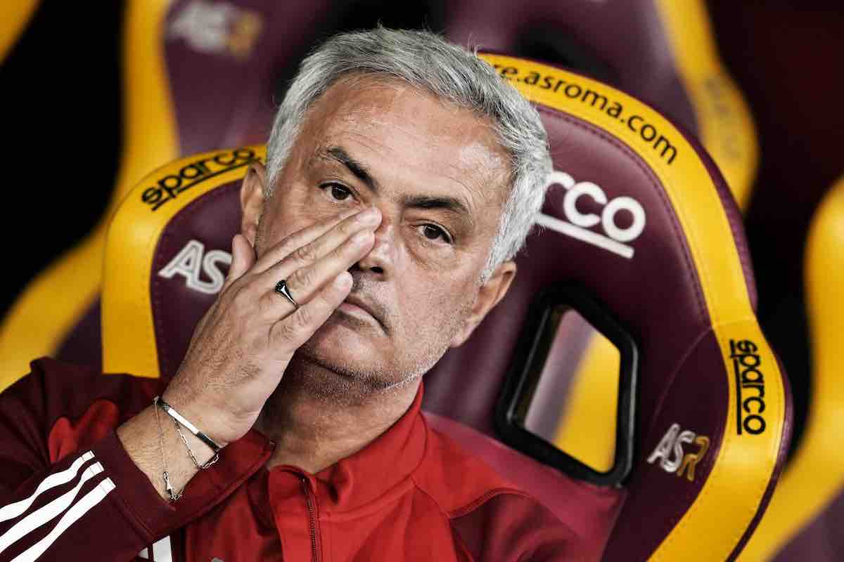 Roma: Mourinho deluso del primo tempo