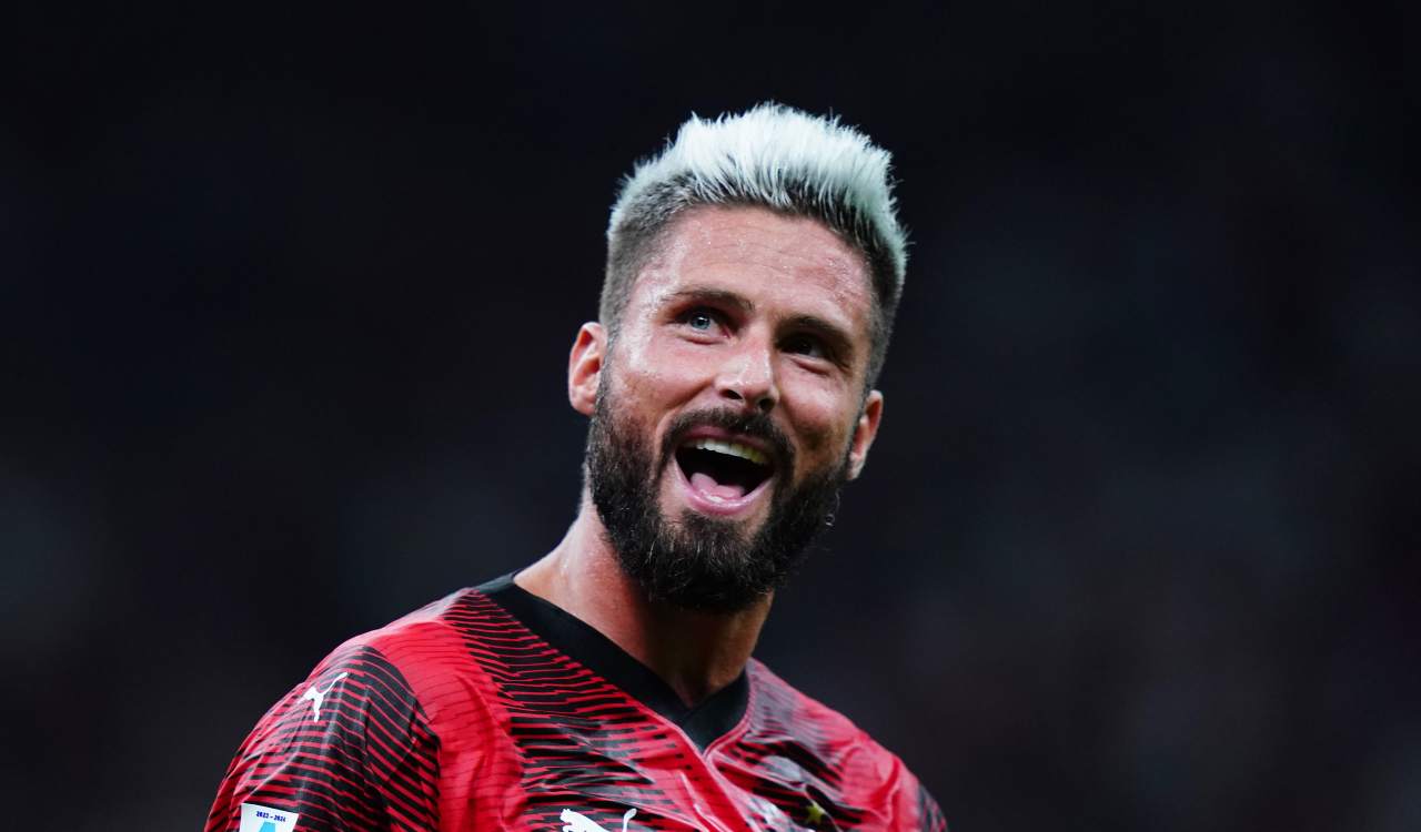 Olivier Giroud rinnova col Milan