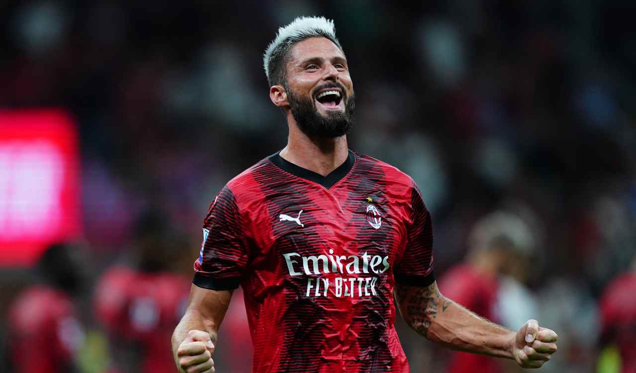 Olivier Giroud rinnova col Milan