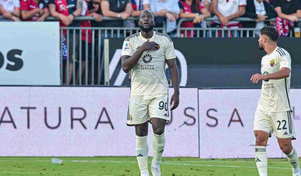 Lukaku dopo Cagliari-Roma