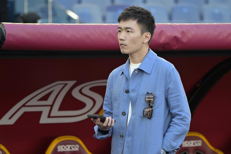 Zhang all'Olimpico di Roma