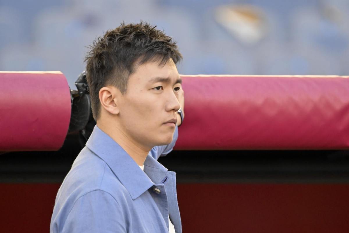 Zhang all'Olimpico di Roma