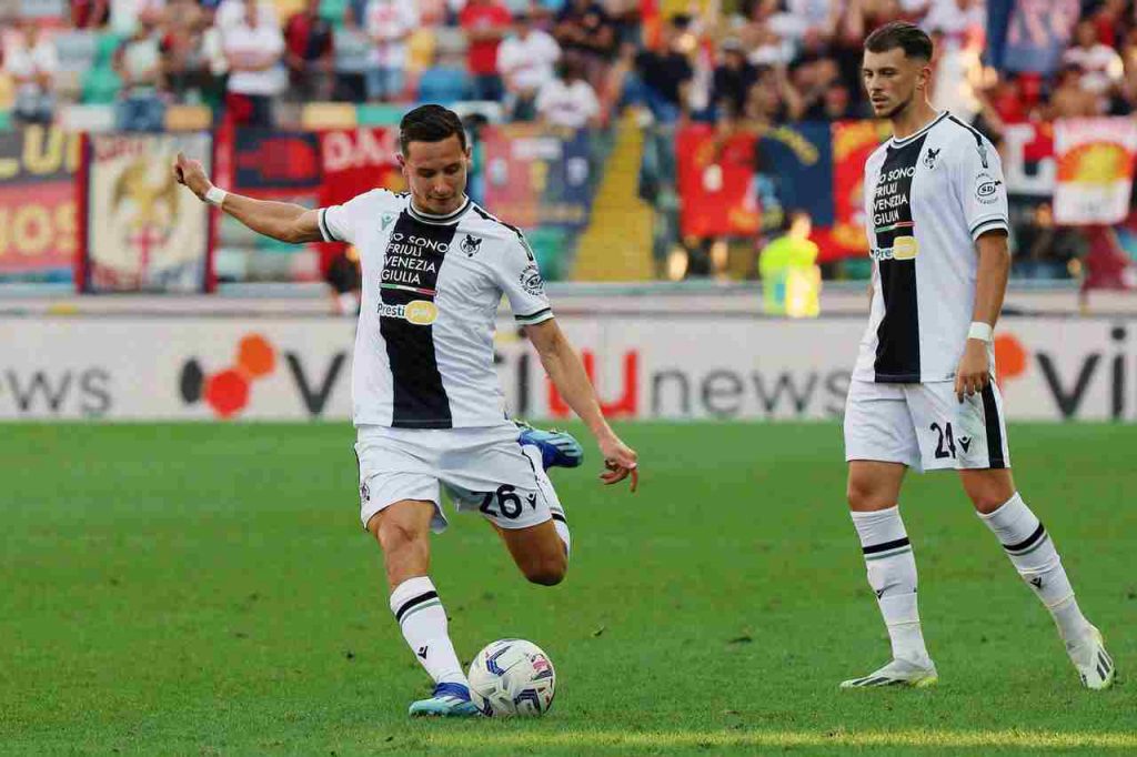 Thauvin in un'azione di gioco