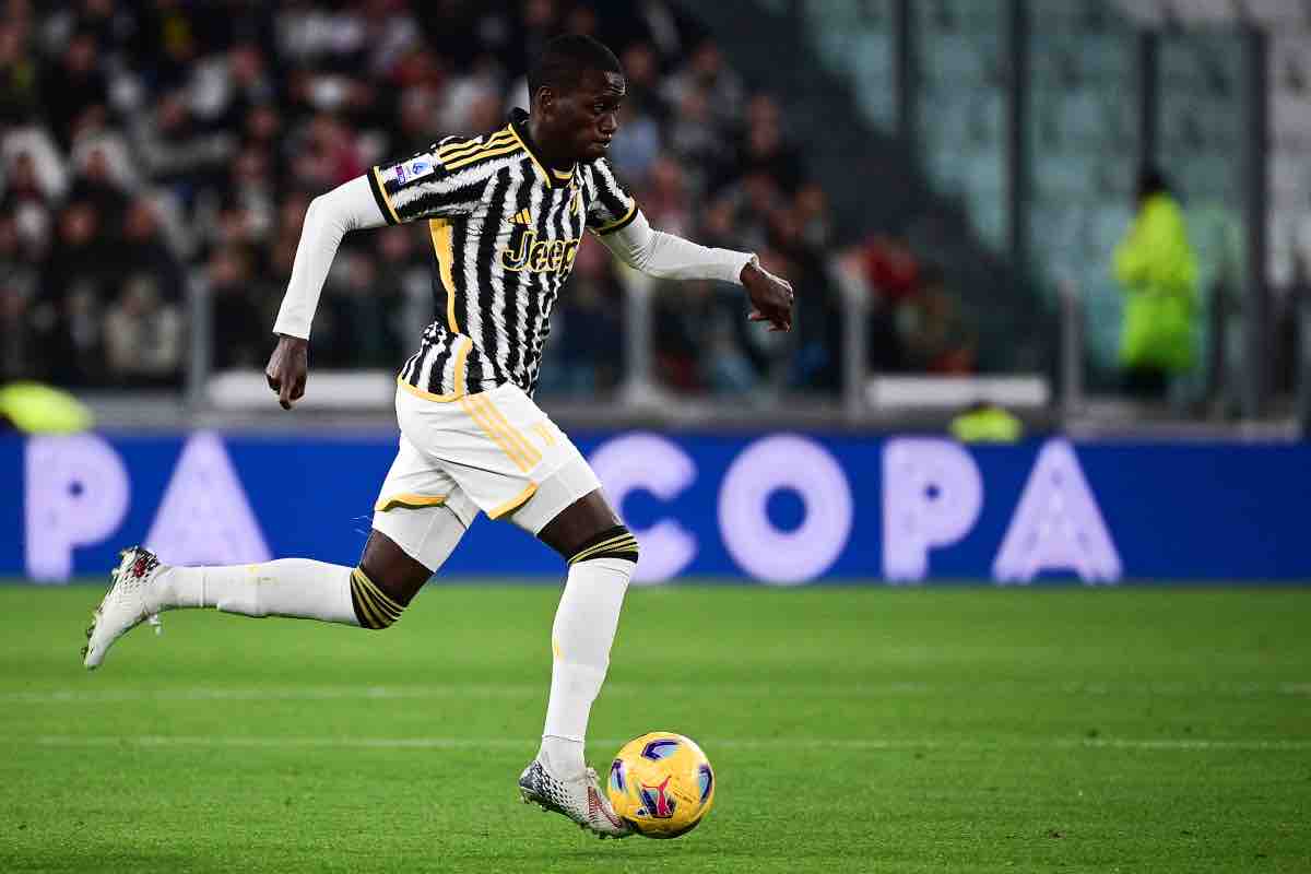 Timothy Weah con la Juve