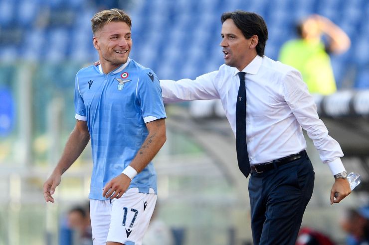 immobile e simone inzaghi