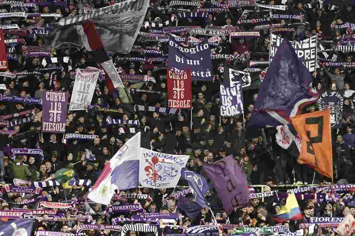 Fiorentina-Juventus Curva Fiesole diserta ufficiale