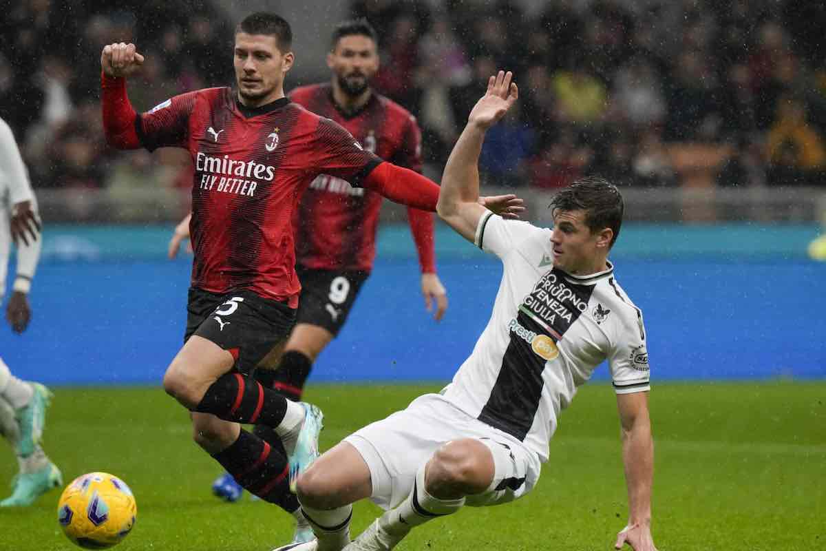 Milan-Udinese, fischi per i rossoneri