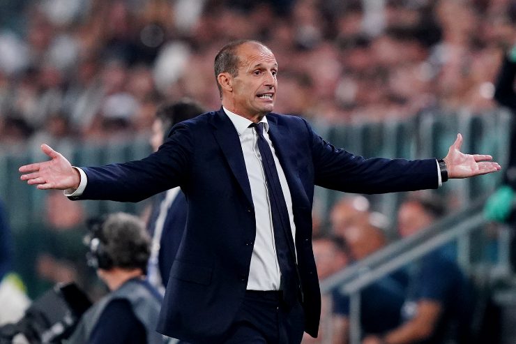 Allegri allarga le braccia