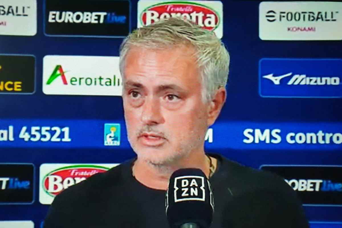 Mourinho a Dazn non dimentica Praga e pensa al Derby 